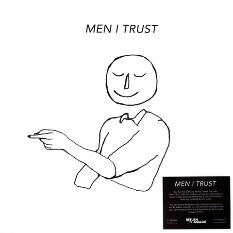 MEN I TRUST - MEN I TRUST (BLACK ICE VINYL)