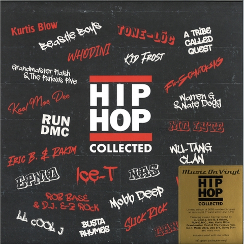 VARIOUS ARTISTS - HIP HOP COLLECTED (2LP/LIMITED/1-RED/1-WHITE VINYL/180G)