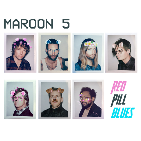 vinyl Maroon 5 - Red Pill Blues [2 lp, Colored Vinyl, Red, Blue)