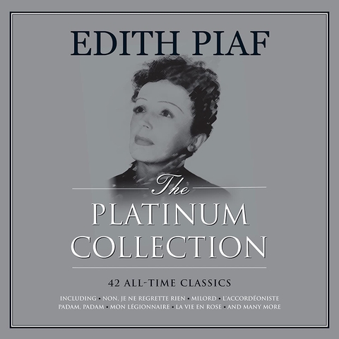 vinyl EDITH PIAF - PLATINUM COLLECTION (3LP, WHITE VINYL)