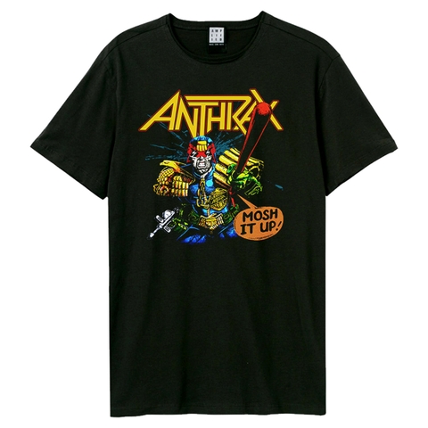 ANTHRAX I AM THE LAW - BLACK - LARGE