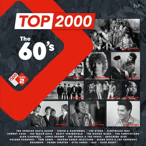 vinyl VARIOUS ARTISTS -  TOP 2000 - THE 60'S (2LP/180G/GATEFOLD)