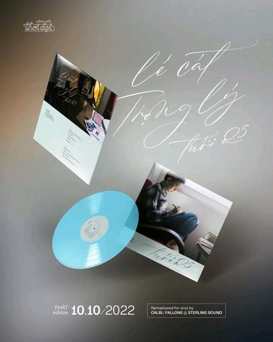 LÊ CÁT TRỌNG LÝ - TUỔI 25 (LIMITED TRANSLUCENT LIGHT BLUE VINYL)