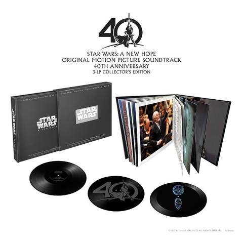Đĩa than John Williams, The London Symphony Orchestra – Star Wars: A New Hope (40th Anniversary - Hologram)