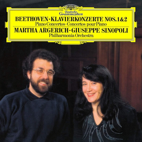 Martha Argerich, Giuseppe Sinopoli, Philharmonia Orchestra – Beethoven Klavierkonzerte Nos. 1 & 2