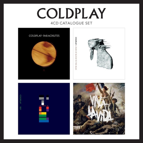 Coldplay ‎– 4CD Catalogue Set