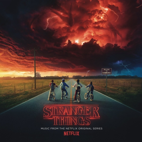 đĩa than Stranger Things : MUSIC FROM SEASONS 1 & 2 (2LP/POSTER/STICKER/140g)