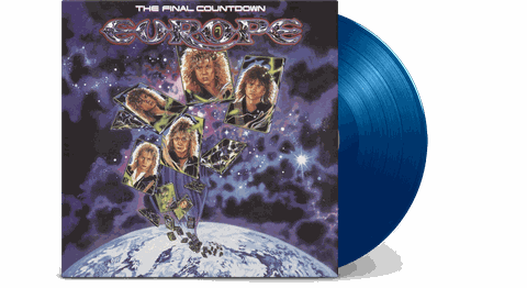 vinyl EUROPE - FINAL COUNTDOWN (BLUE SPLATTER VINYL)