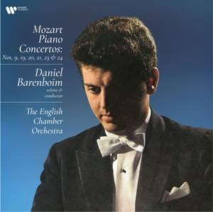 MOZART: PIANO CONCERTOS NOS. 9 19 20 21 23 & 24(4LP,DANIEL BARENBOIM; ENGLISH CHAMBER ORCHESTRA