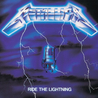 METALLICA - RIDE THE LIGHTNING ( LP/album)