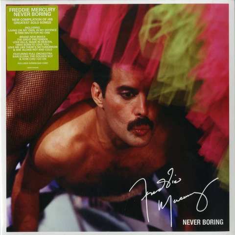 Đĩa than Freddie Mercury ‎– Never Boring