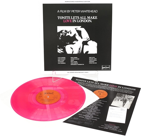 đĩa than TONITE LET'S ALL MAKE LOVE IN LONDON OST (LIMITED PINK VINYL)