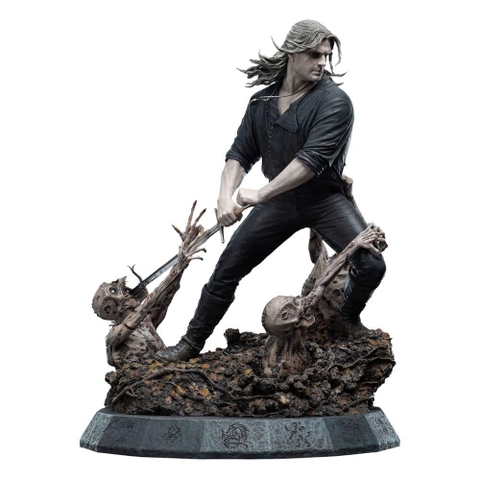 Weta Workshop Limited Edition Polystone - The Witcher (Season 2) - Geralt the White Wolf 1:4 Scale Statue