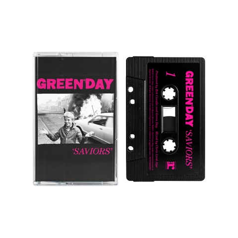 Cassette tape GREEN DAY - SAVIORS