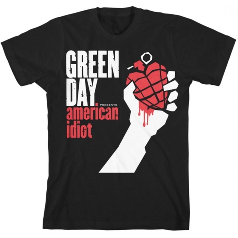 GREENDAY - AMERICAN IDIOT AMPLIFIED XX LARGE VINTAGE BLACK T SHIR