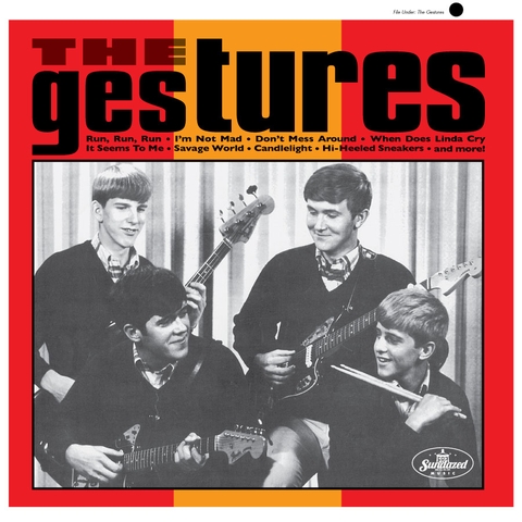 The Gestures - The Gestures  (Limited Edition Orange Vinyl)