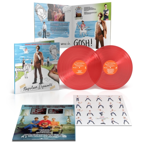 Napoleon Dynamite (Original Motion Picture Soundtrack) 20th Anniversary Edition 2LP (Transparent Ruby Vinyl)