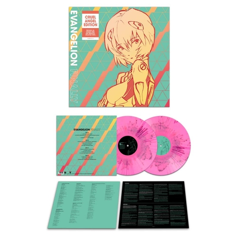 vinyl VARIOUS ARTISTS - EVANGELION FINALLY OST (2LP/PINK SPLATTER VINYL)