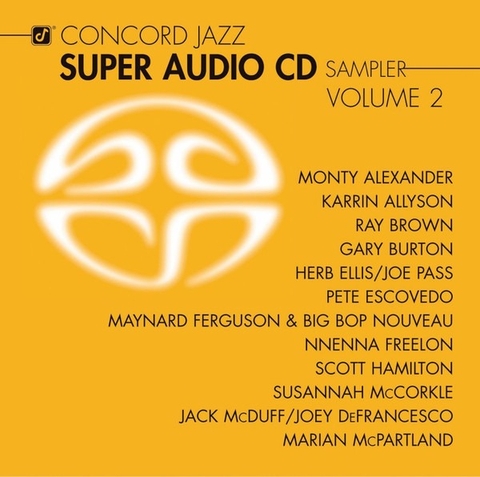 ĐĨA SACD Concord Jazz Super Audio CD Sampler Volume 2