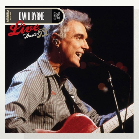 David Byrne Live from Austin, TX 2LP (Clear Splatter Vinyl)