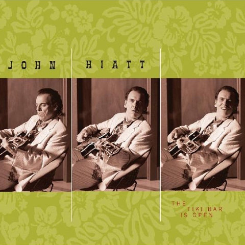 John Hiatt The Tiki Bar Is Open LP (Transparent Green Vinyl)