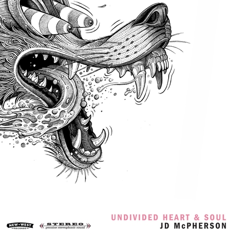 JD McPherson Undivided Heart & Soul LP (Red & Yellow Marbled Vinyl)