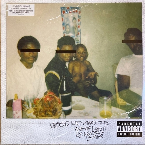 KENDRICK LAMAR - GOOD KID, M.A.A.D CITY (X) (10TH ANNIVERSARY EDITION/2LP)