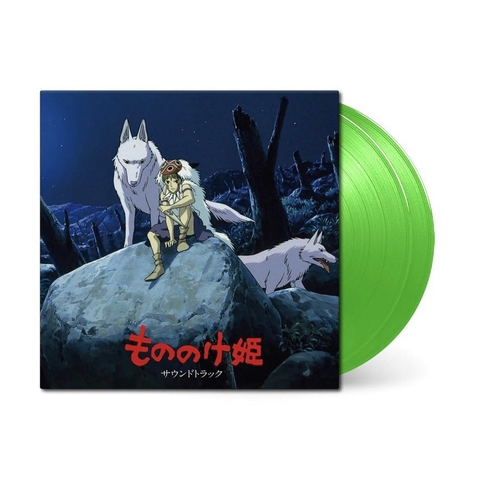 vinyl JOE HISAISHI - PRINCESS MONONOKE: SOUNDTRACK (2LP/CLEAR LIGHT GREEN VINYL)