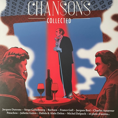 vinyl VARIOUS ARTISTS - CHANSONS COLLECTED (LIMITED/1 RED & 1 BLUE VINYL/180G/2LP)