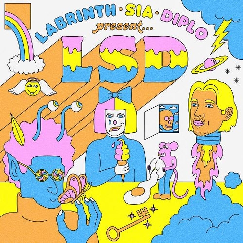vinyl LSD - SIA LABRINTH  & DIPLO PRESENT