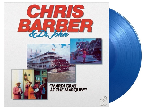 vinyl Chris Barber & Dr. John Mardi - Gras at the Marquee (2LP ,Blue Vinyl, Numbered Limited)