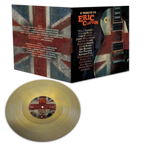 VARIOUS ARTISTS - TRIBUTE TO ERIC CLAPTON (Colored Vinyl, Gold)