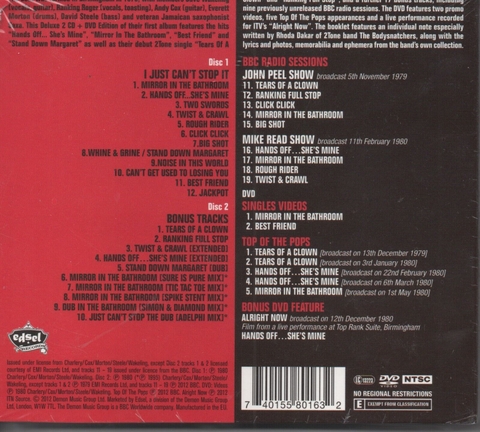 CD ENGLISH BEAT - I JUST CAN’T STOP IT (EXPANDED) (I)