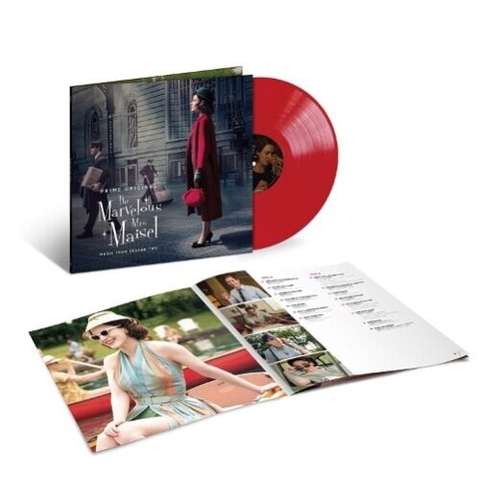 vinyl record VARIOUS ARTISTS - MARVELOUS MRS. MAISEL: SEASON 2 OST (OPAQUE RED VINYL)