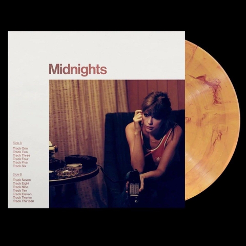 TAYLOR SWIFT - MIDNIGHTS (X) (BLOOD MOON VINYL)