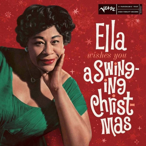 Ella Fitzgerald Ella Wishes You a Swinging Christmas LP (Ruby Red Vinyl LP)