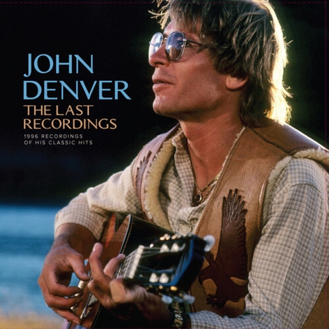 John Denver The Last Recordings: 1996 Recordings of His Classic Hits LP (Blue Seafoam Wave Vinyl)