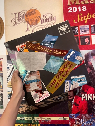 đĩa than cũ Frank Chacksfield & His Orchestra – The Million Sellers