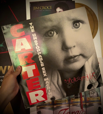 đĩa than cũ Carter The Unstoppable Sex Machine – A Sheltered Life