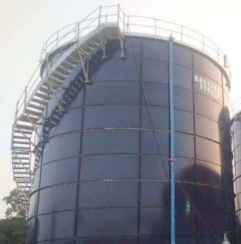 Bể thép phủ thủy tinh