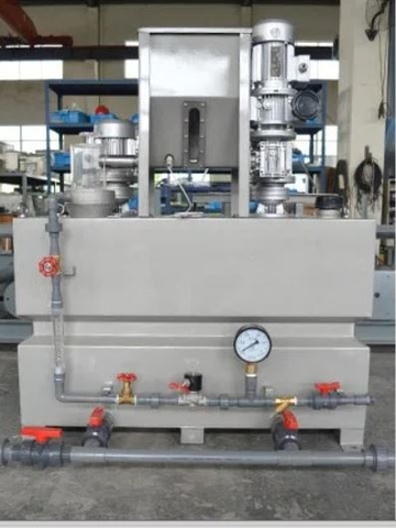 Máy pha Polymer tự động cho xử lý nước