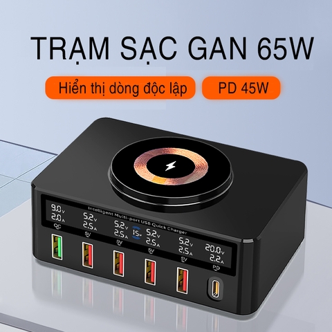 [Order] Trạm sạc đa năng GAN 65W