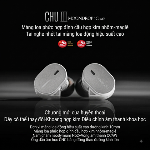 [Order] Tai nghe Moondrop Chu 3