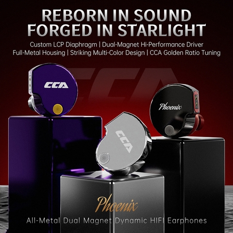 [Order] Tai nghe In-ear CCA Phoenix - Đã đóng ngày 08/09/2025