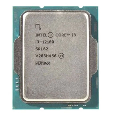 CPU INTEL CORE I3-12100 (3.3GHZ TURBO UP TO 4.3GHZ, 4 NHÂN 8 LUỒNG, 12MB CACHE, 58W)