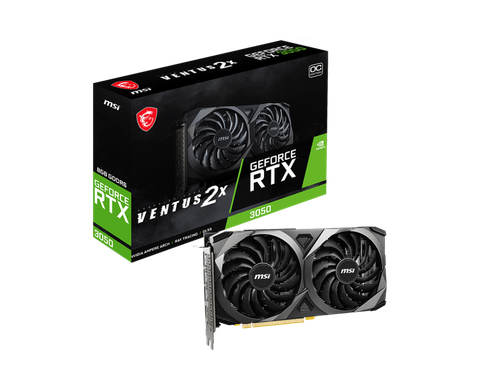 VGA MSI RTX 3050 VENTUS 2X XS 8GB OC