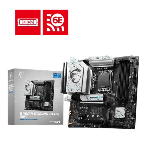 MAINBOARD MSI B760M GAMING PLUS WIFI DDR5