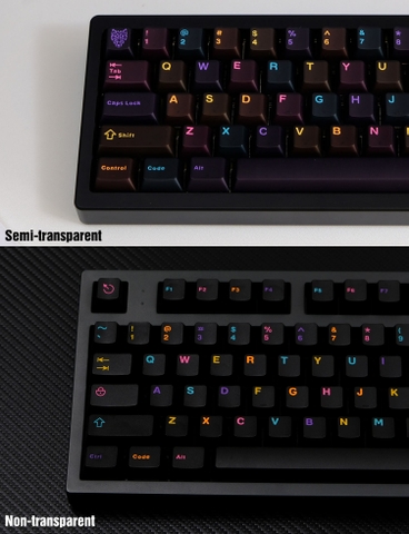 [Order] Keycap Aifei - Rainbow on Black