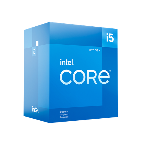 CPU INTEL CORE I5-12400F (UPTO 4.4GHZ, 6 NHÂN 12 LUỒNG, 18MB CACHE, 65W) - SOCKET INTEL LGA 1700)