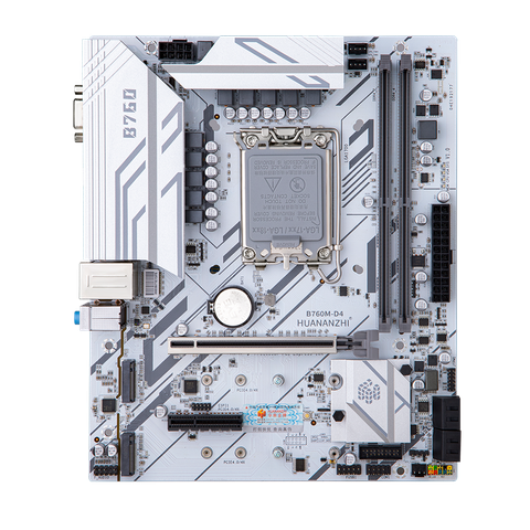 Mainboard HUANANZHI B760M-D4 WHITE